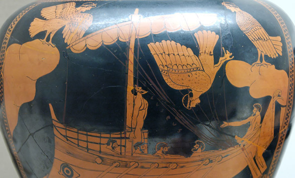 One of the oldest (albeit fictional) examples of a commitment device, Odysseus tied himself to his ship's mast so he wouldn't be entranced by the siren's song.