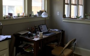 Mark's desk