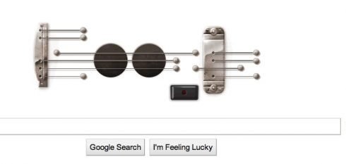 Les Paul Doodle by Google