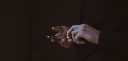 Checking phone